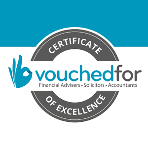 VouchedFor 2021 VouchedFor Top Rated Financial Advisers award